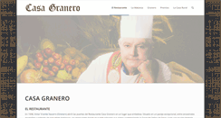 Desktop Screenshot of casaruralgranero.com